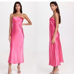 NWT Reformation Joana Silk Dress